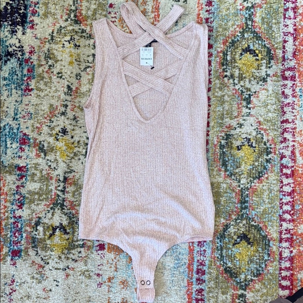 NWT Express Strappy Thong Bodysuit